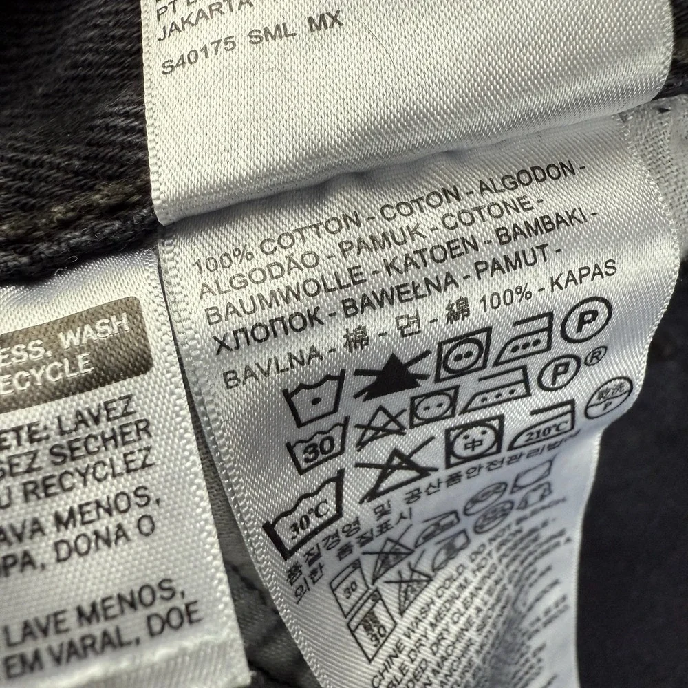 Levi's 501‎ Men's Jeans 38 Black Mid Rise Original Fit Straight Leg Button Fly